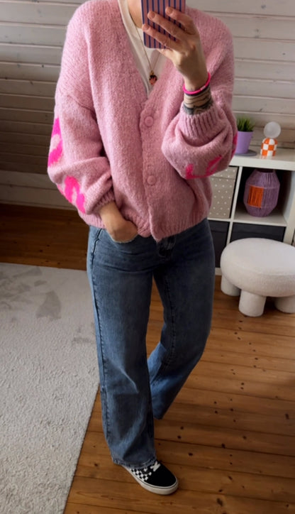 Strickjacke Cadigan Namaste