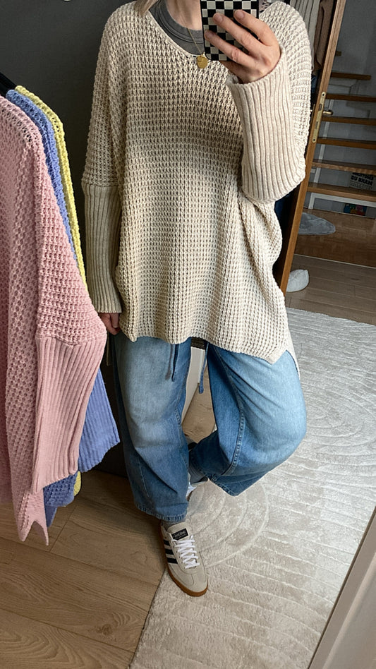 Oversize Strickpullover Spring