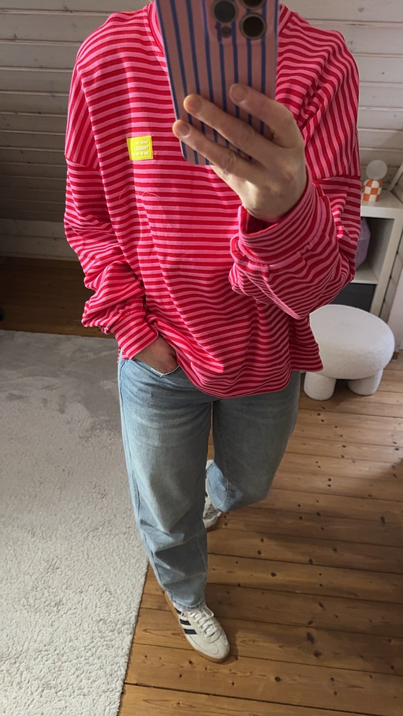 SWEATER PREMIUM TERRY NEON PATCH