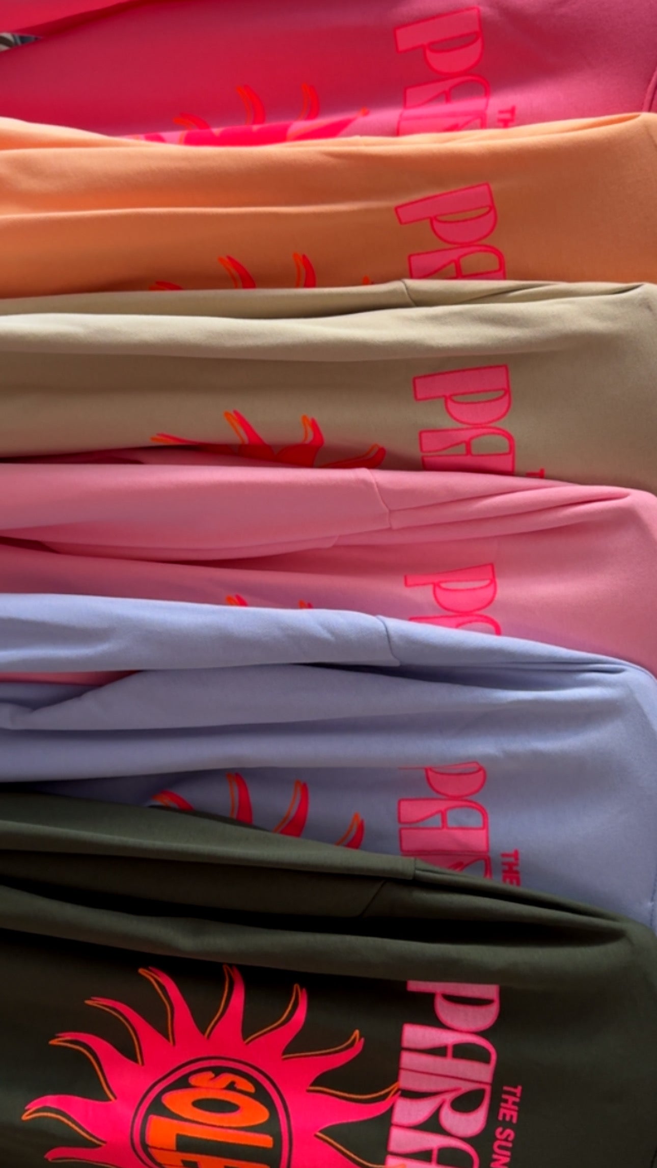 SWEATER PARADISE / 5 Farben RÜCKENPRINT