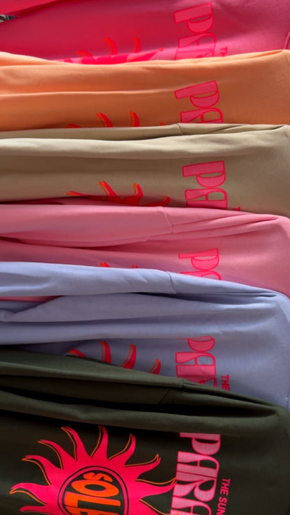 SWEATER PARADISE / 5 Farben RÜCKENPRINT