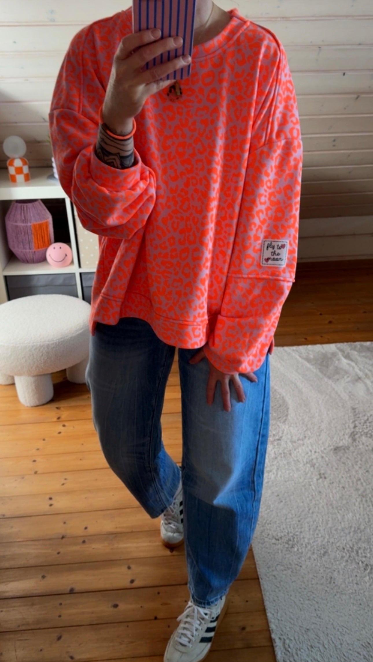 SWEATER PREMIUM TERRY LEO / TO THE MOON