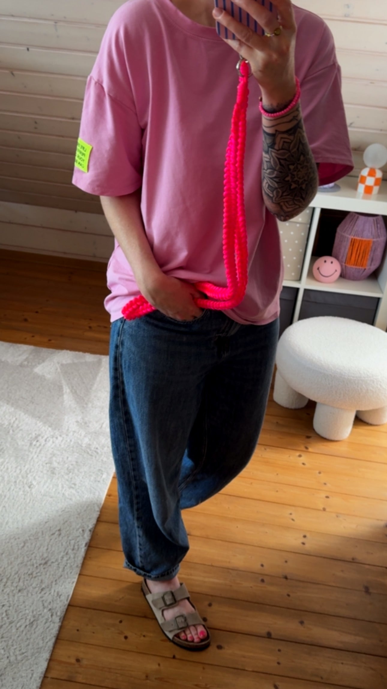T-SHIRT / SHORTS PREMIUM UNI + NEON PATCH MIX & MATCH