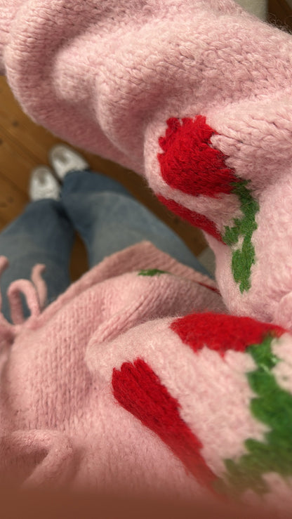 Cardigan CHERRY Onsesize