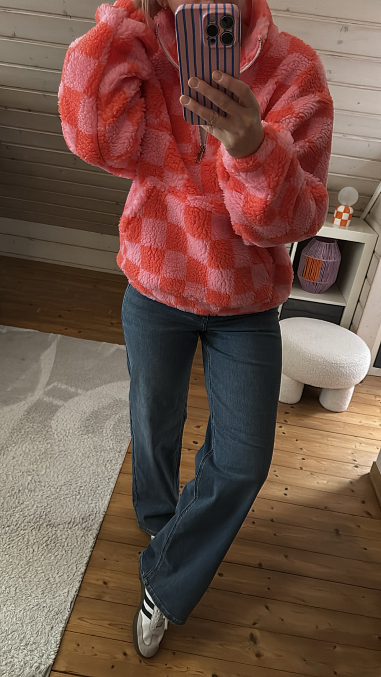 TEDDY HALF ZIP COZY KARO