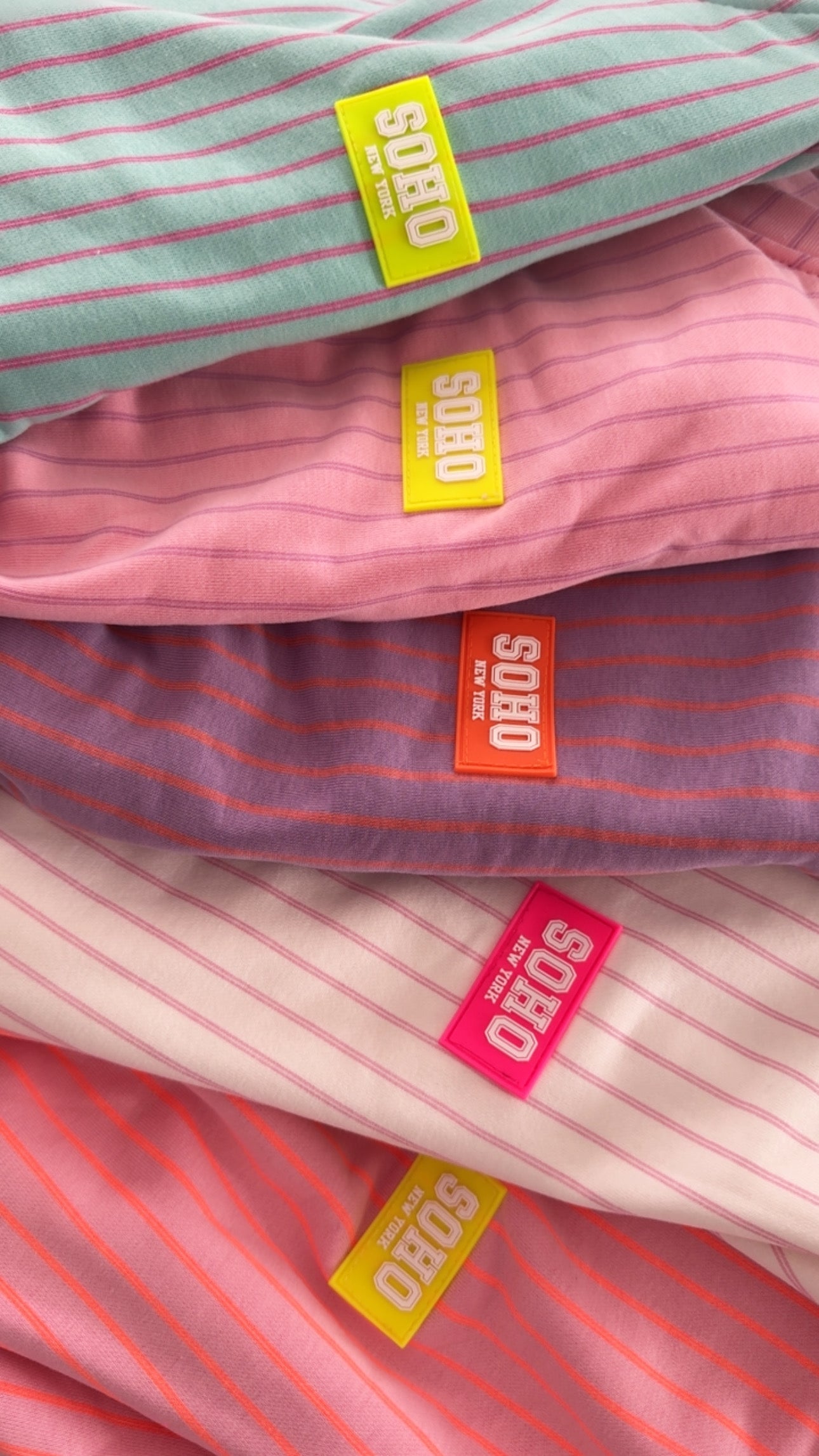 SWEATER SOHO Streifen / 5 Farben