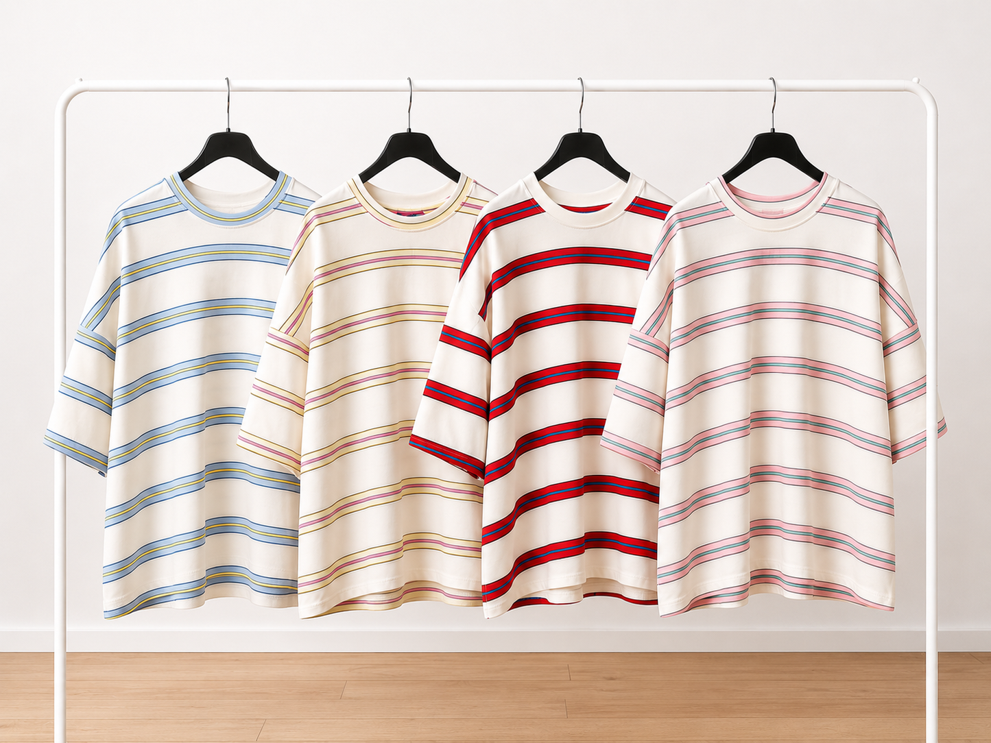 T-Shirt STREIFEN 4 Farben