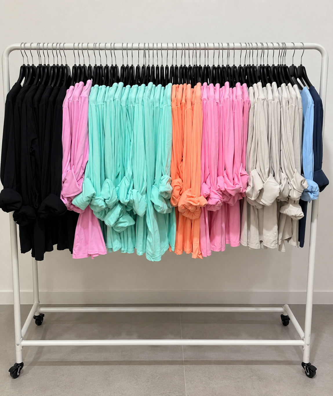 BASIC LONGSHIRT UNI 8 Farben