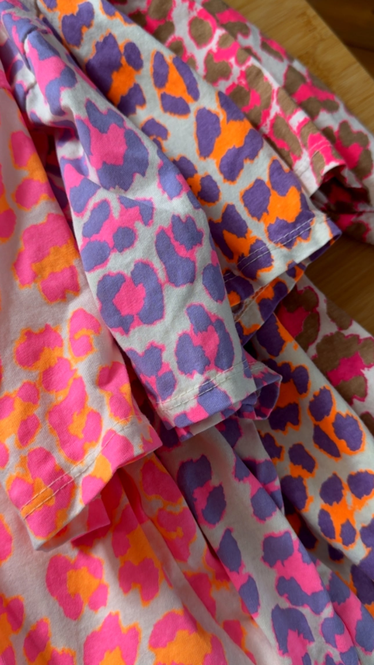 BASIC T-Shirt LEO 4 FARBEN COLOUR BLOCK