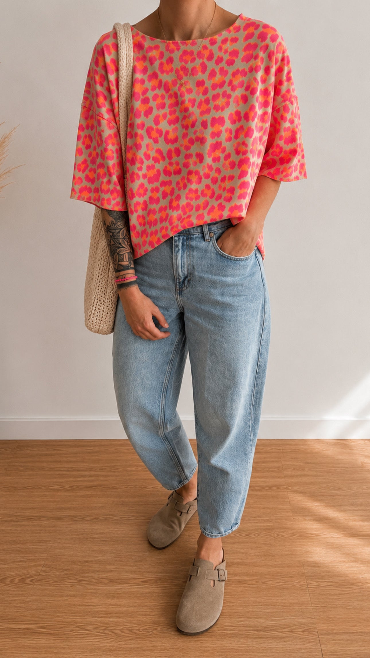 T-SHIRT / SHORTS FRENCH TERRY / LEO Mix & Match