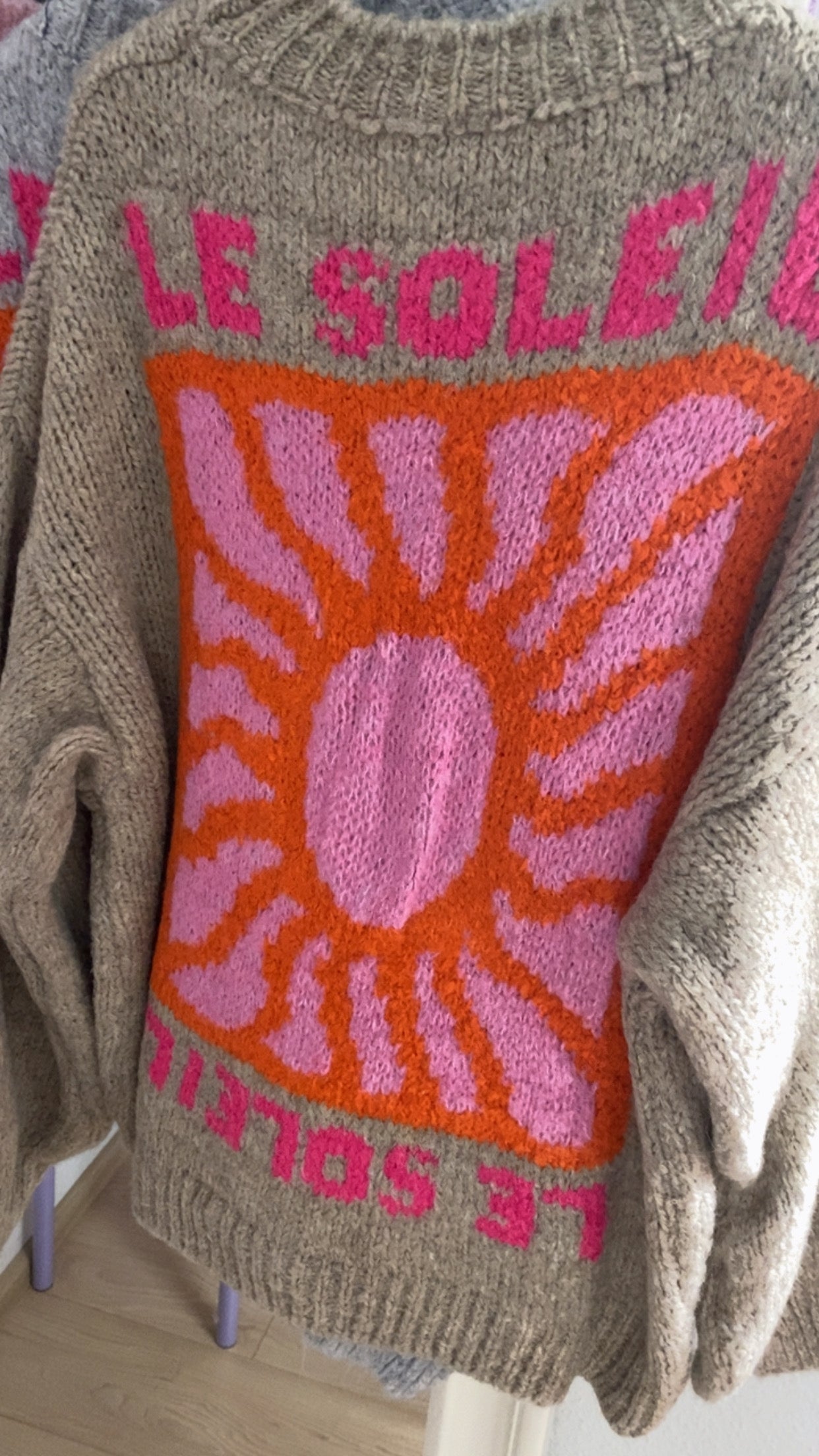 LE SOLEIL KNIT PULLOVER