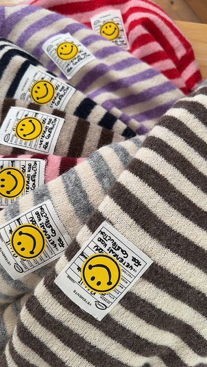 Pullover COLOUR Block Smile Onsesize