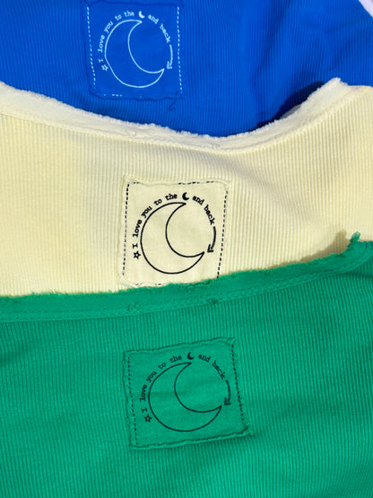 BASIC LONGSHIRT RIPP UNI 3 Farben