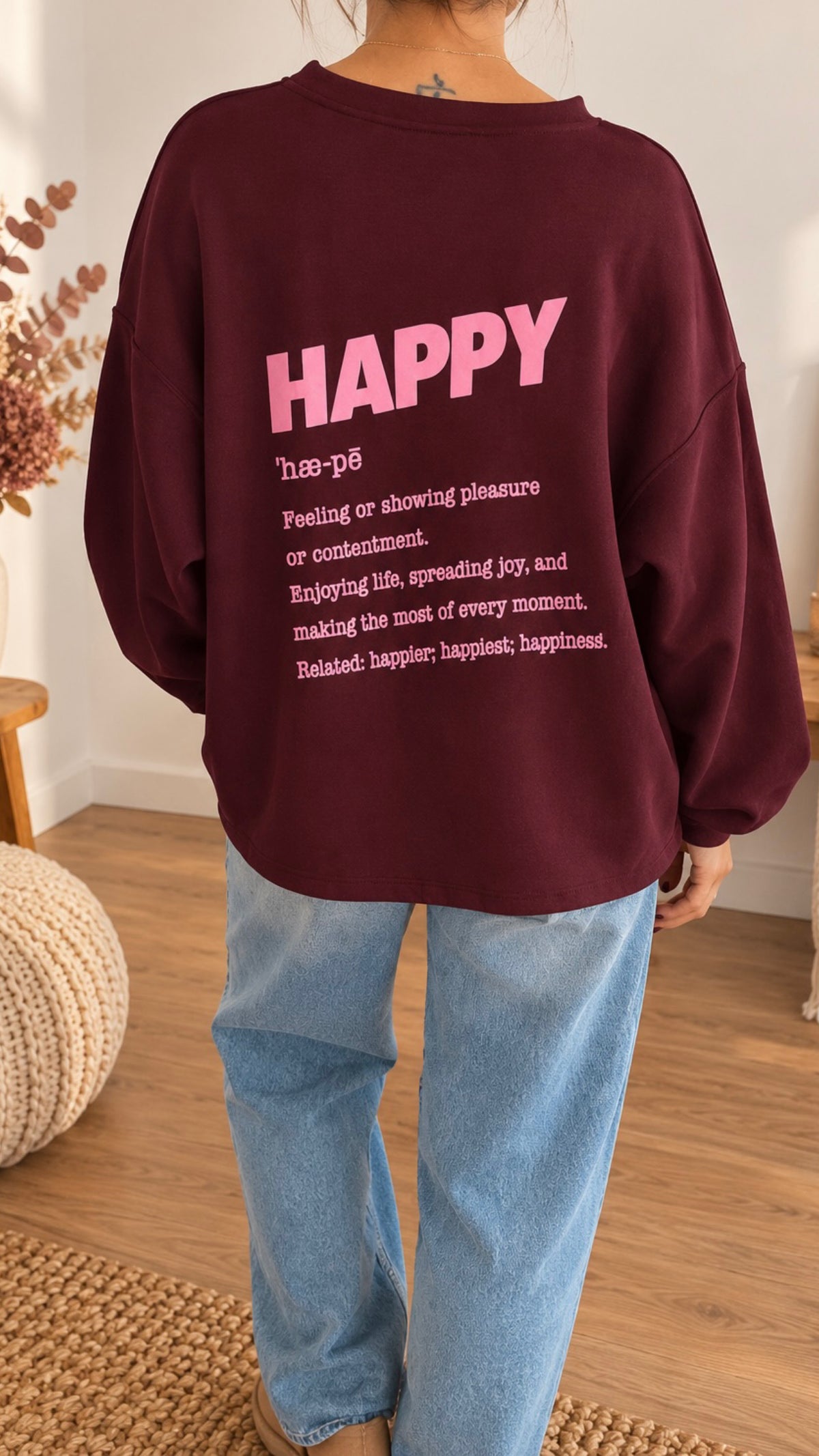 SWEATER PREMIUM HAPPY