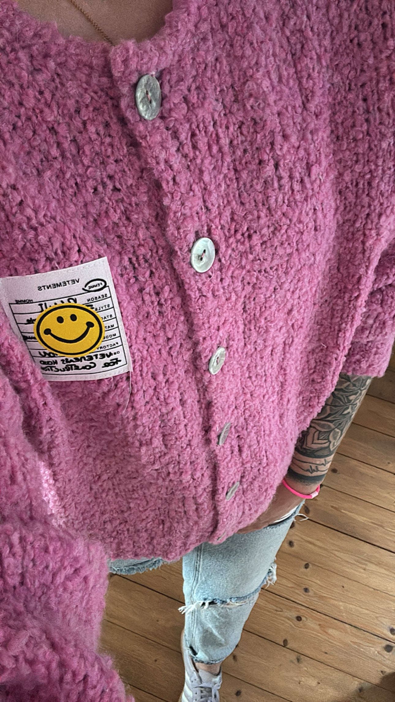 Cardigan Bouclé Onsesize