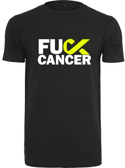 DAMEN TEE FUCK CANCER MIX & MATCH