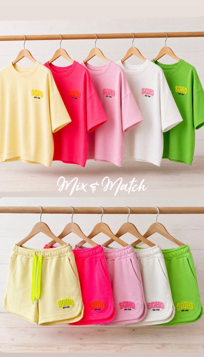 Shorts / Shirt SOHO FLUFF Onesize Mix & Match