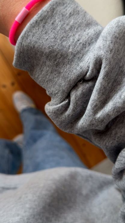 SWEATER SMILE / 2 Farben / RÜCKENPRINT