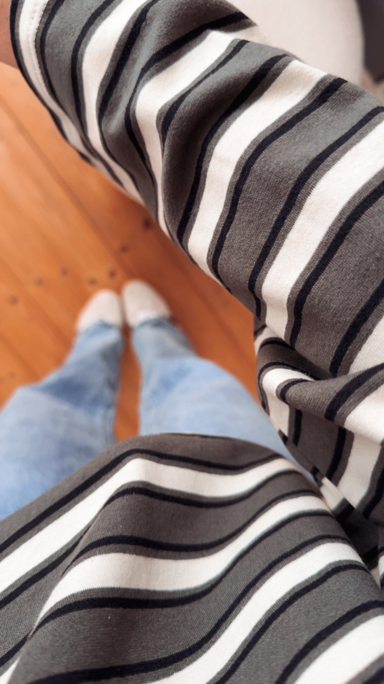 Streifen LONGSHIRT / SWEATER leicht