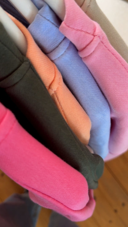 SWEATER PARADISE / 5 Farben RÜCKENPRINT