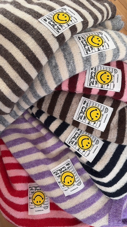 Pullover COLOUR Block Smile Onsesize