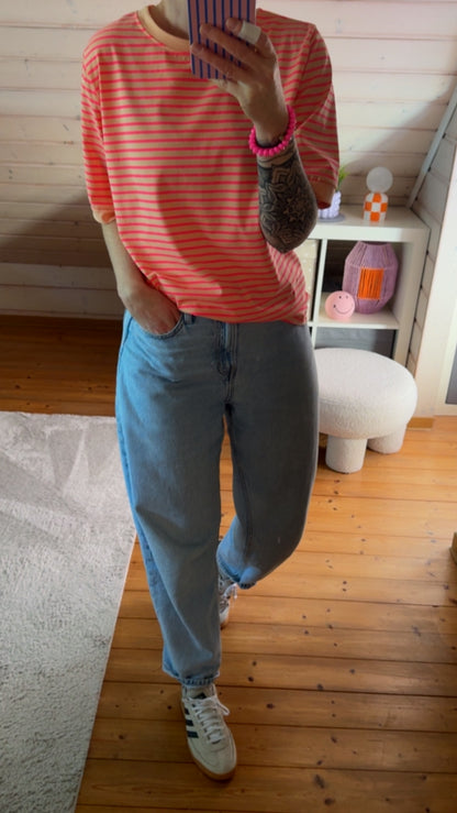 BASIC T-Shirt 5 FARBEN COLOUR BLOCK