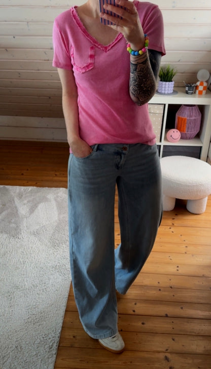 BASIC T-SHIRT USED 7 FARBEN