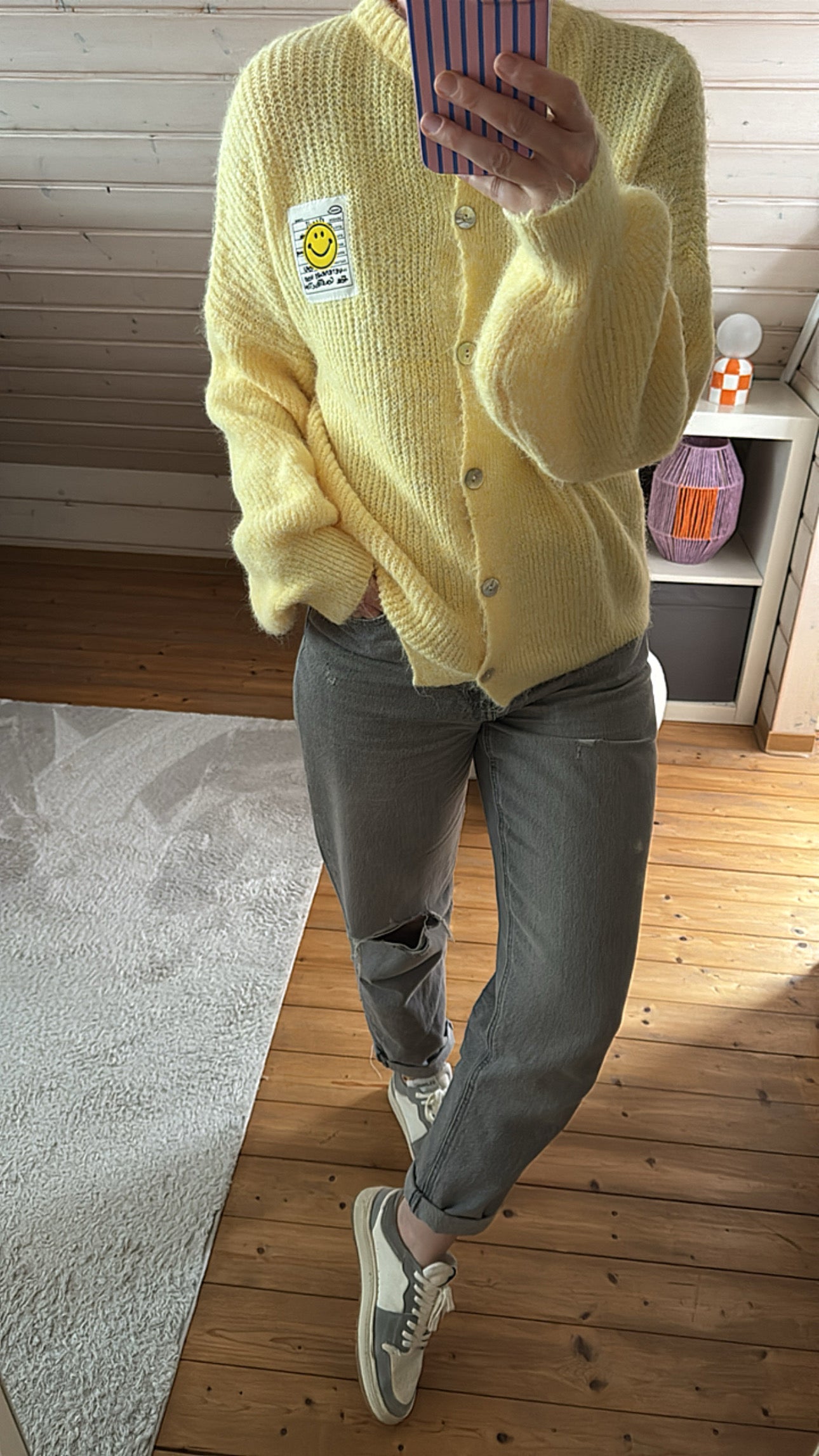 Strickjacke Cardigan Smile Onsesize