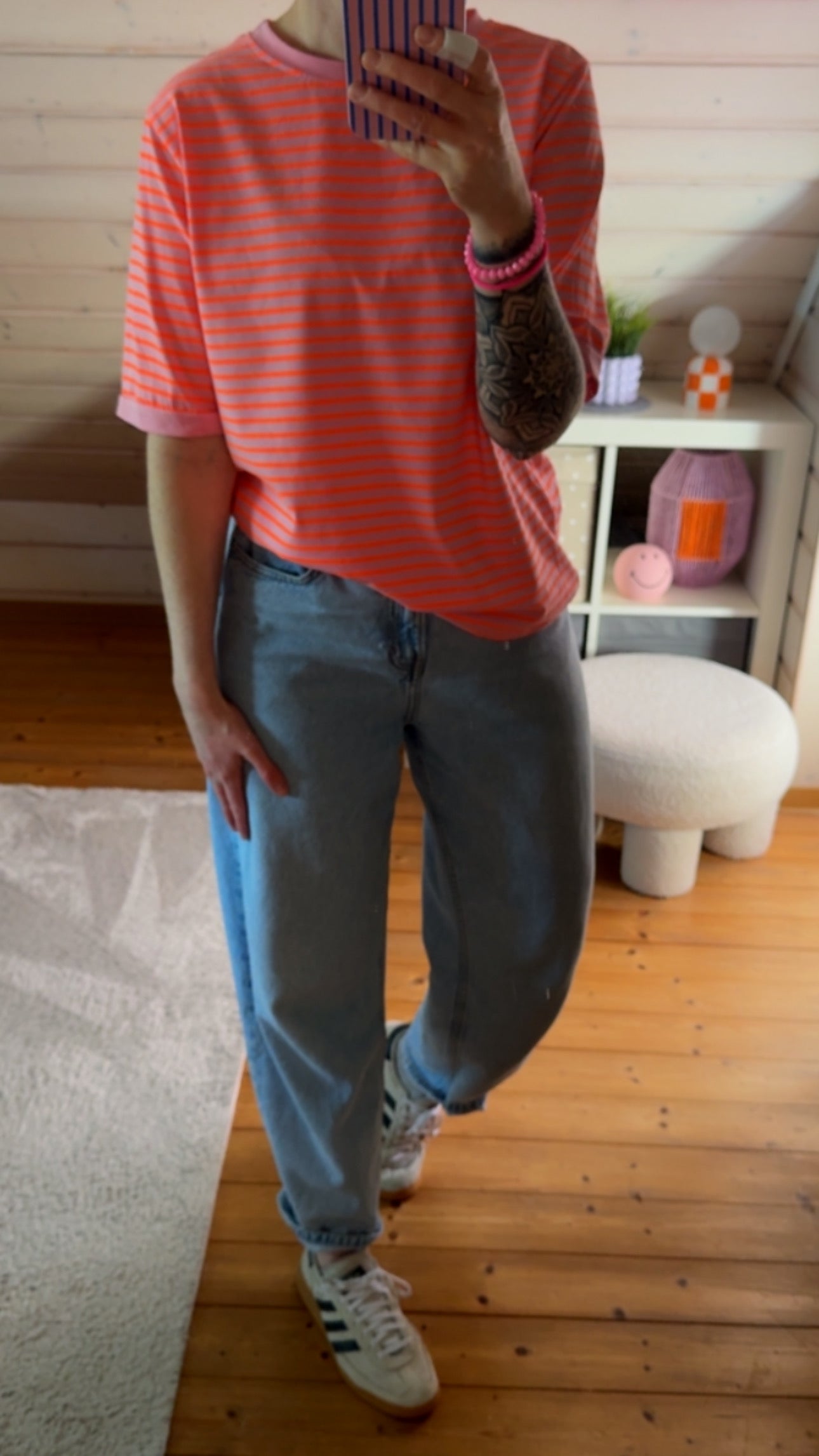 BASIC T-Shirt 5 FARBEN COLOUR BLOCK