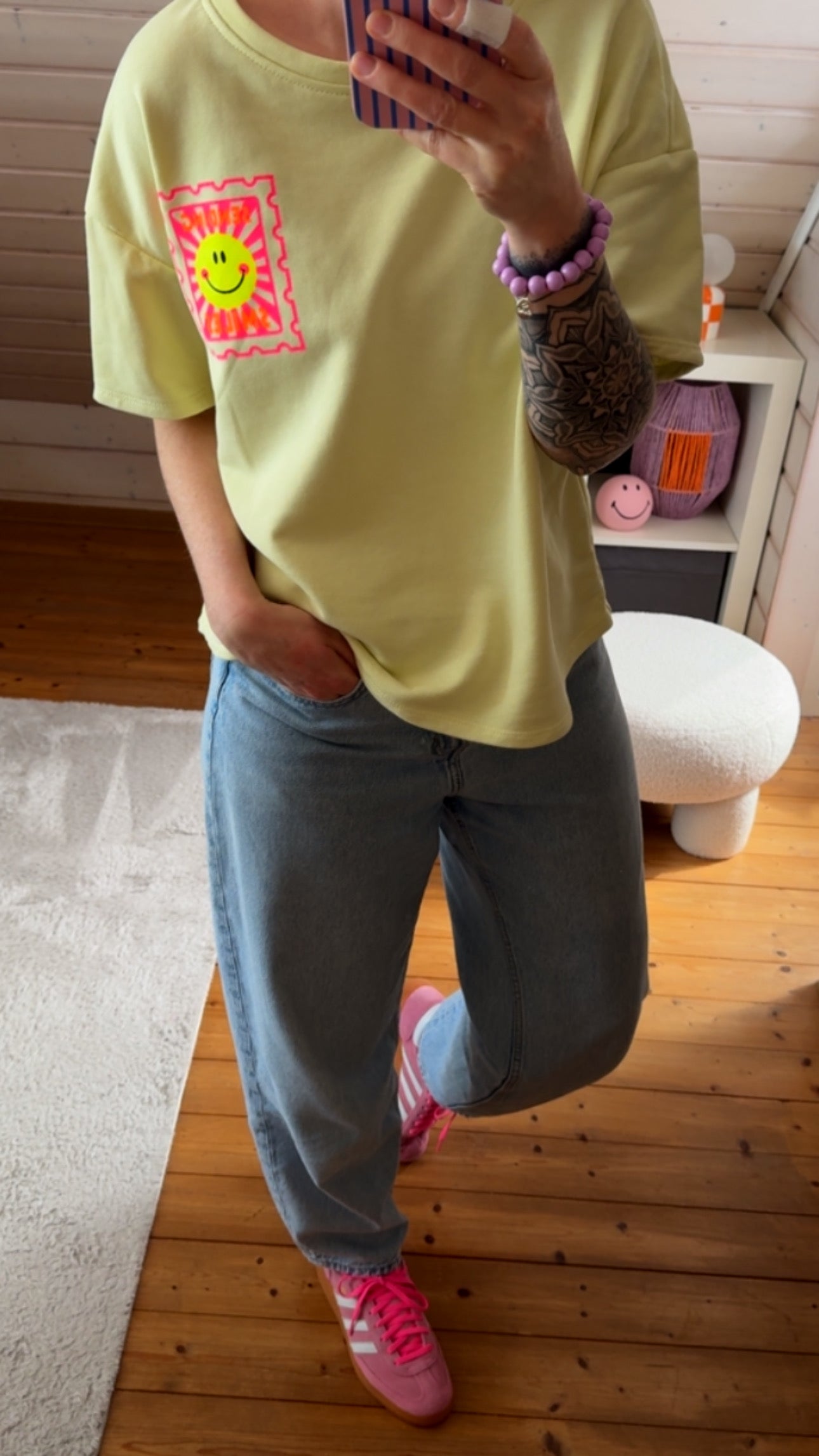 T-SHIRT FRENCH TERRY / RÜCKENPRINT