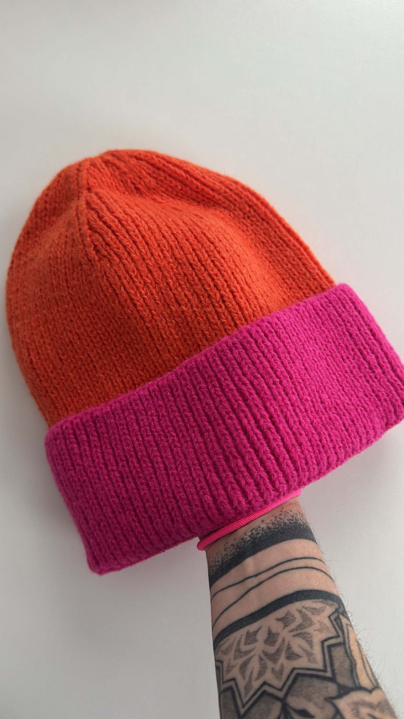 MÜTZE Colour Block DAMEN / BIG GIRL