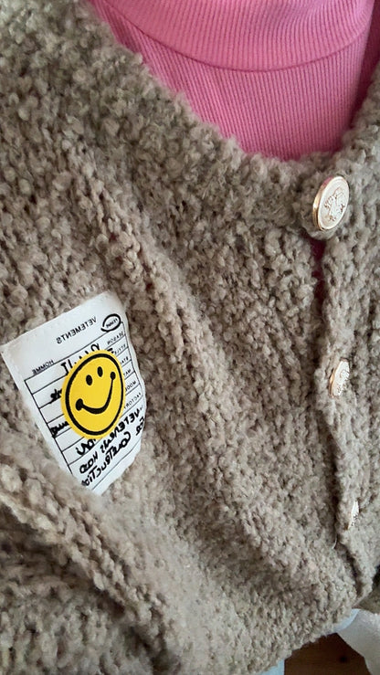 Cardigan Bouclé Onsesize SMILE
