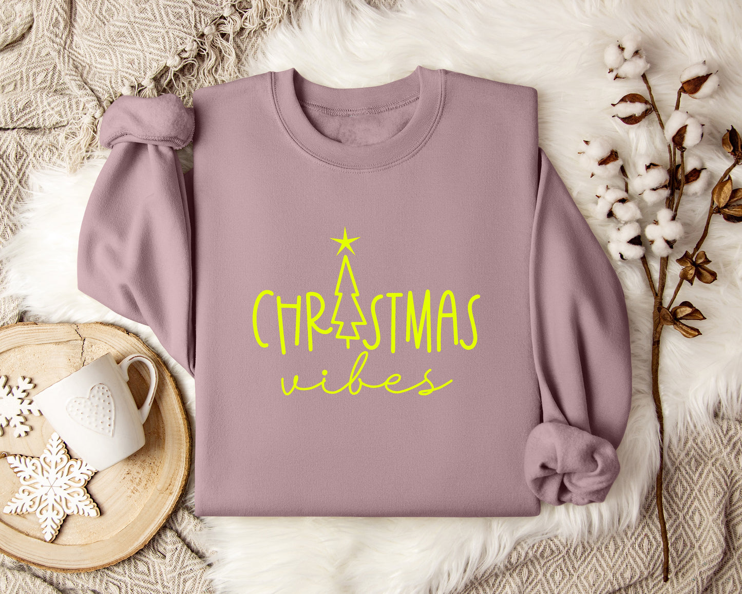 DAMEN SWEATER BRIGHT / CHRISTMAS