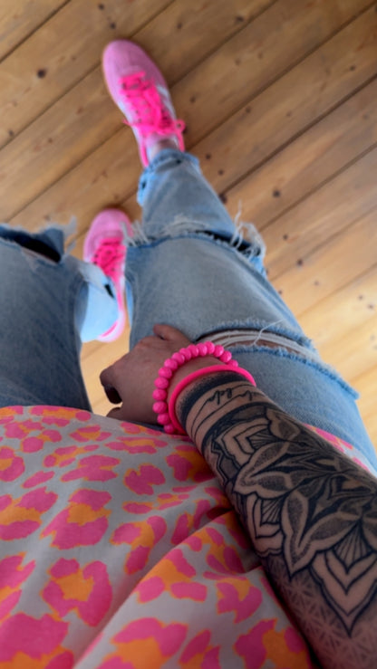 BASIC T-Shirt LEO 4 FARBEN COLOUR BLOCK