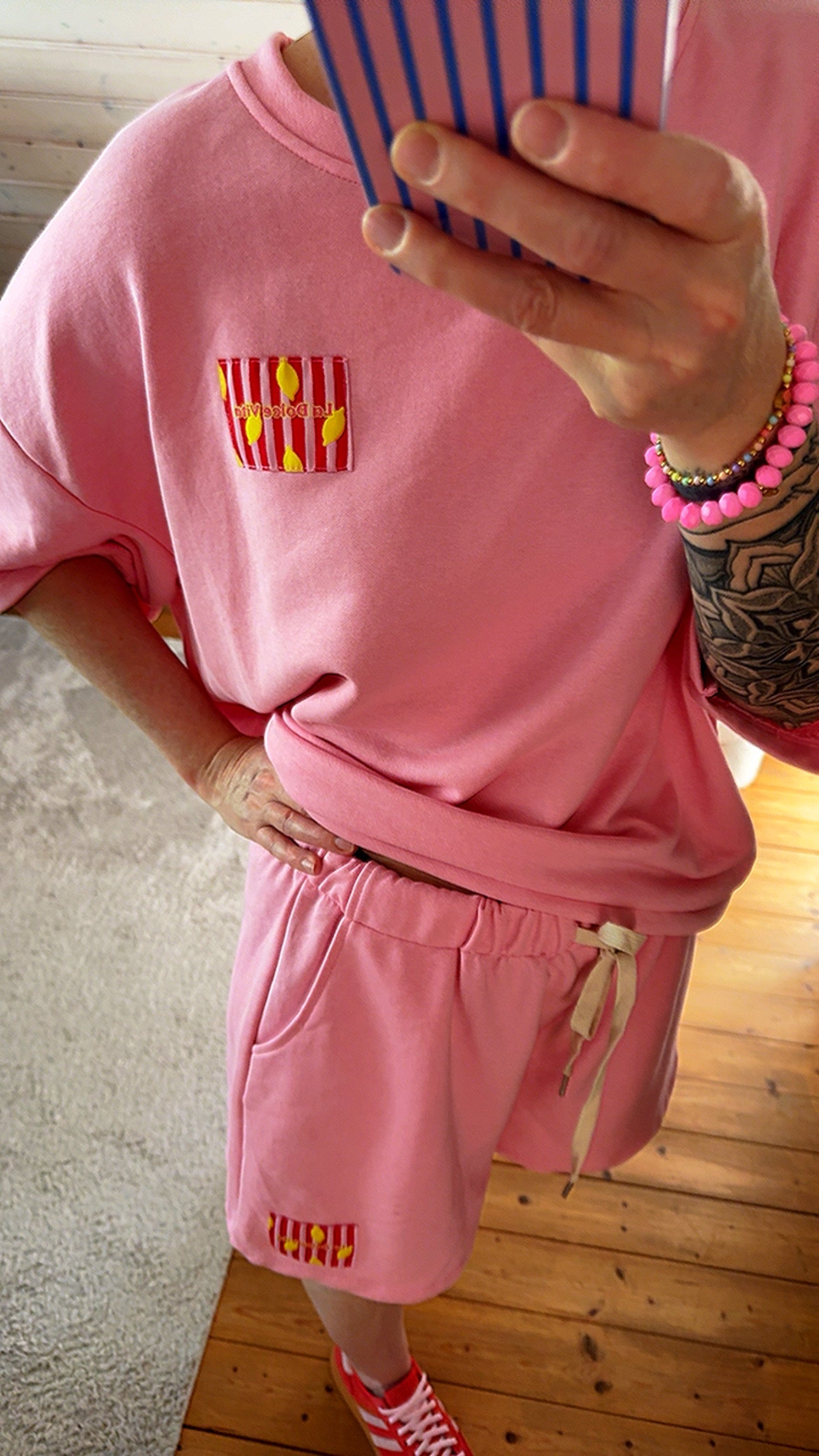 SHORTS / SHIRT DOLCE VITA FRENCH TERRY MIX & MATCH