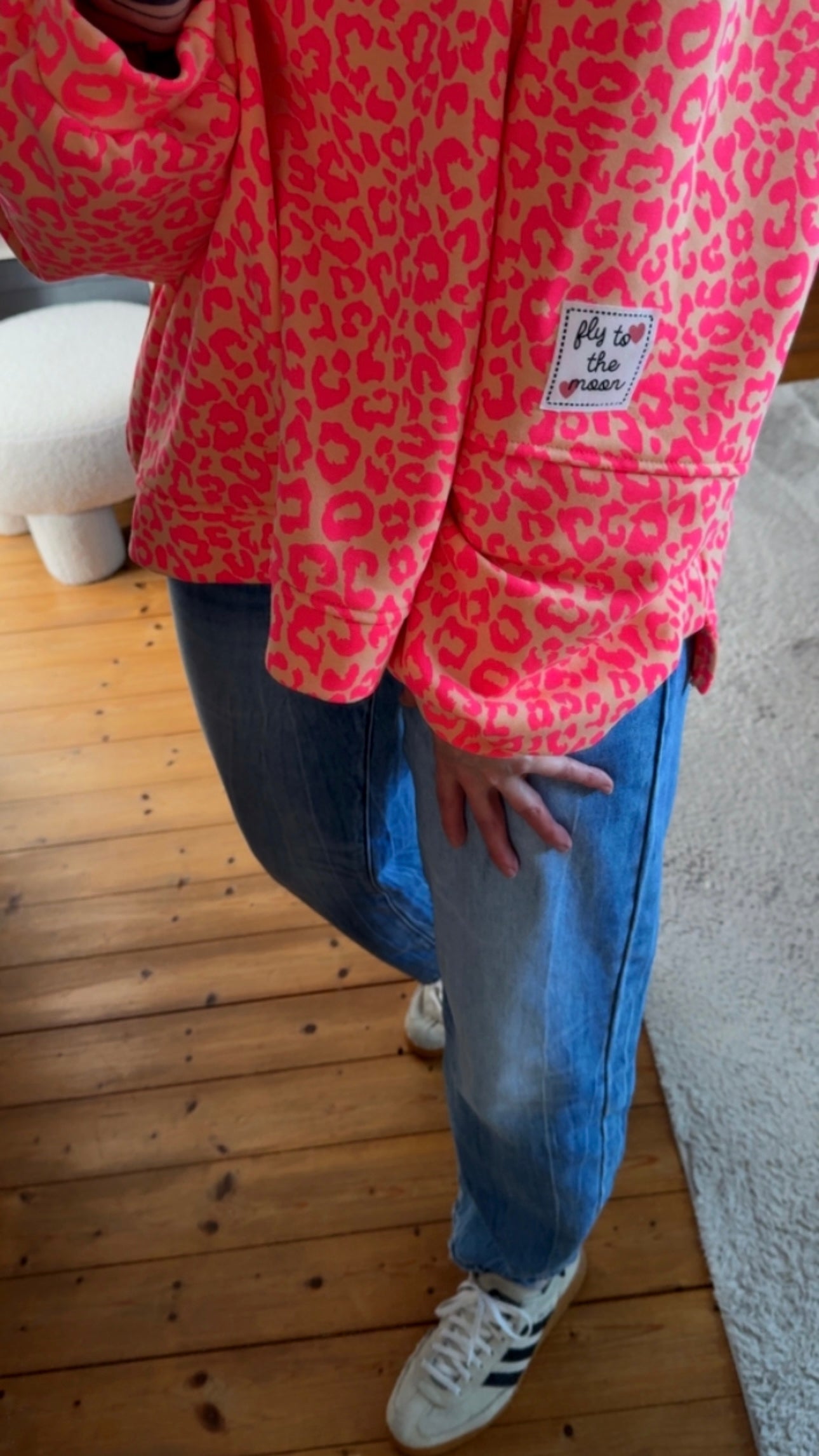 SWEATER PREMIUM TERRY LEO / TO THE MOON