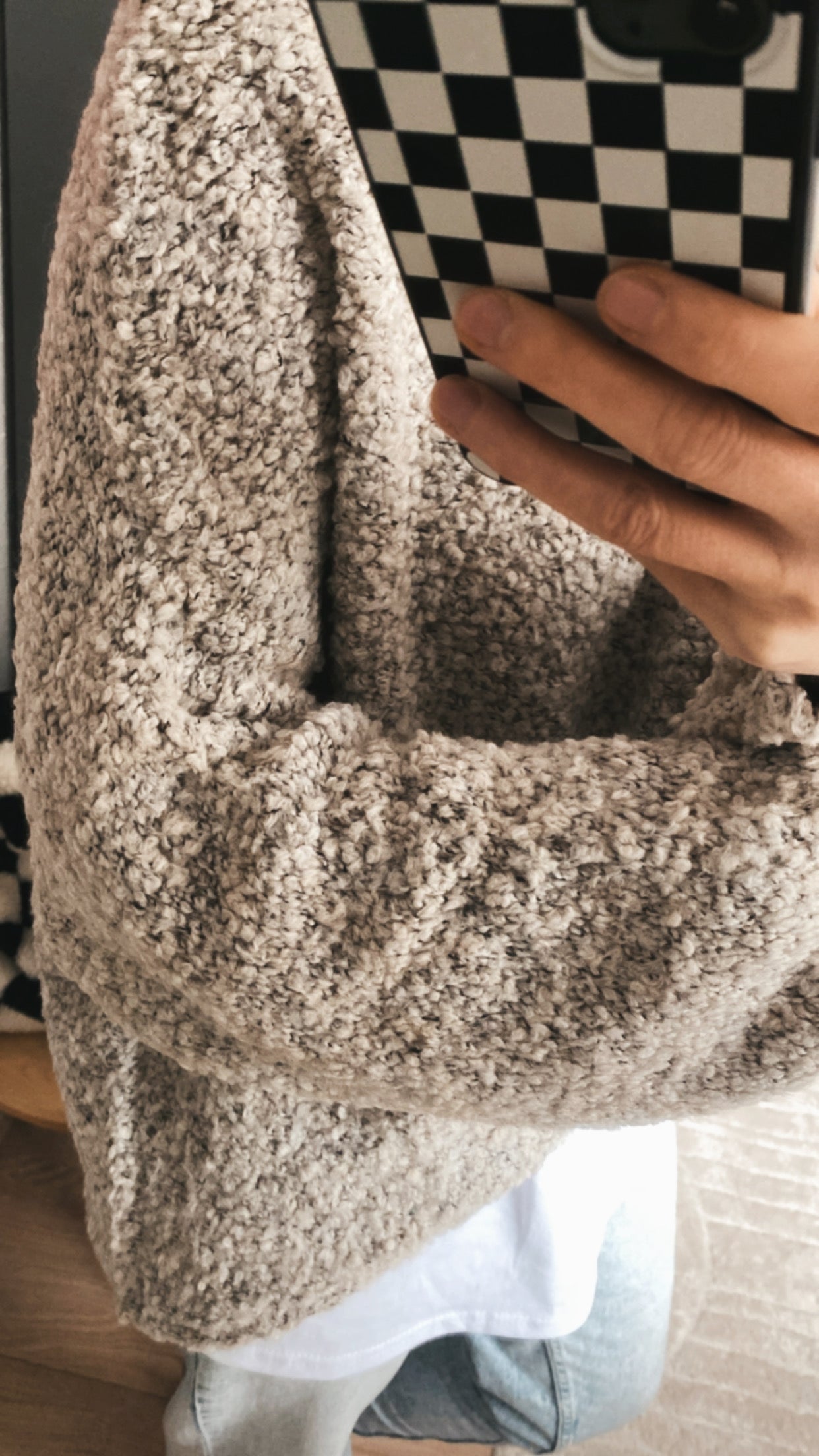 TEDDY PULLOVER BOUCLE ONESIZE