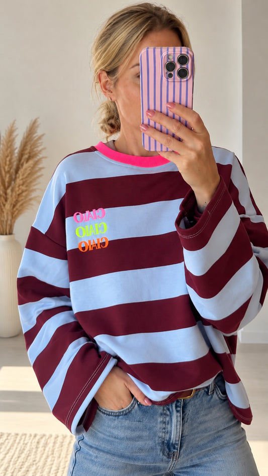 SWEATER PREMIUM TERRY CIAO 5 Farben
