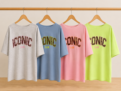 T-SHIRT FRENCH TERRY PREMIUM COLOURBLOCK