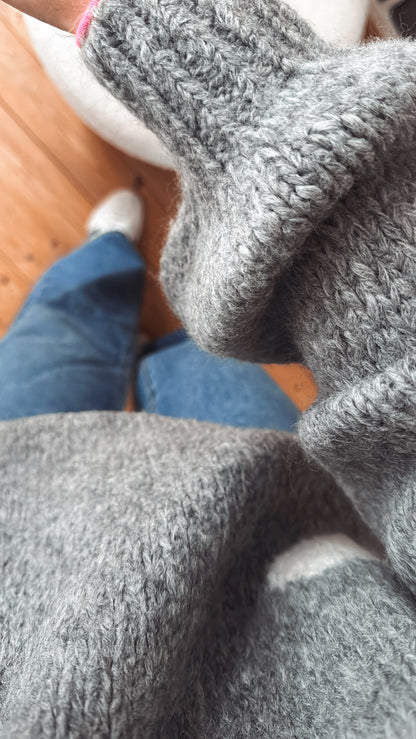 Pullover Strick Herzen 5 Farben