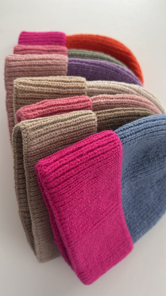 MÜTZE Colour Block DAMEN / BIG GIRL