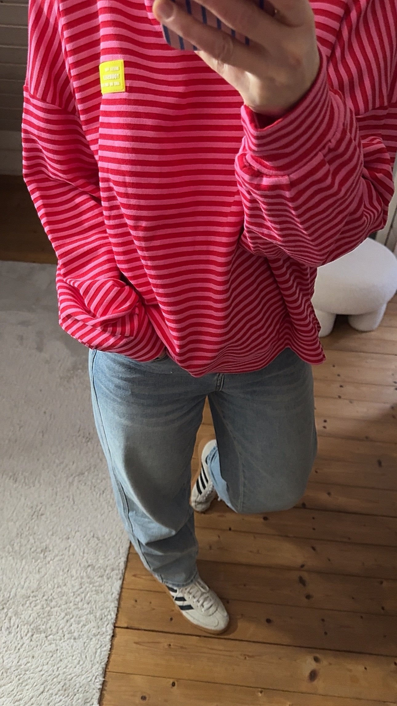 SWEATER PREMIUM TERRY NEON PATCH