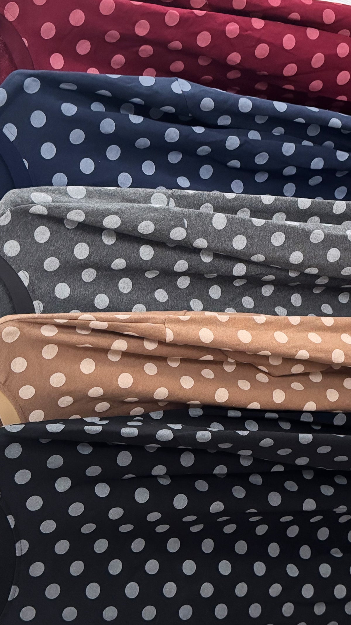 LONGSHIRT / SWEATER leicht DOTS