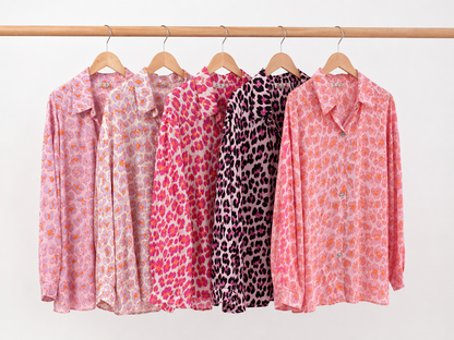 Bluse Onesize LEO langarm