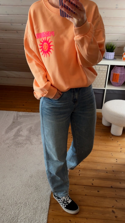 SWEATER PARADISE / 5 Farben RÜCKENPRINT