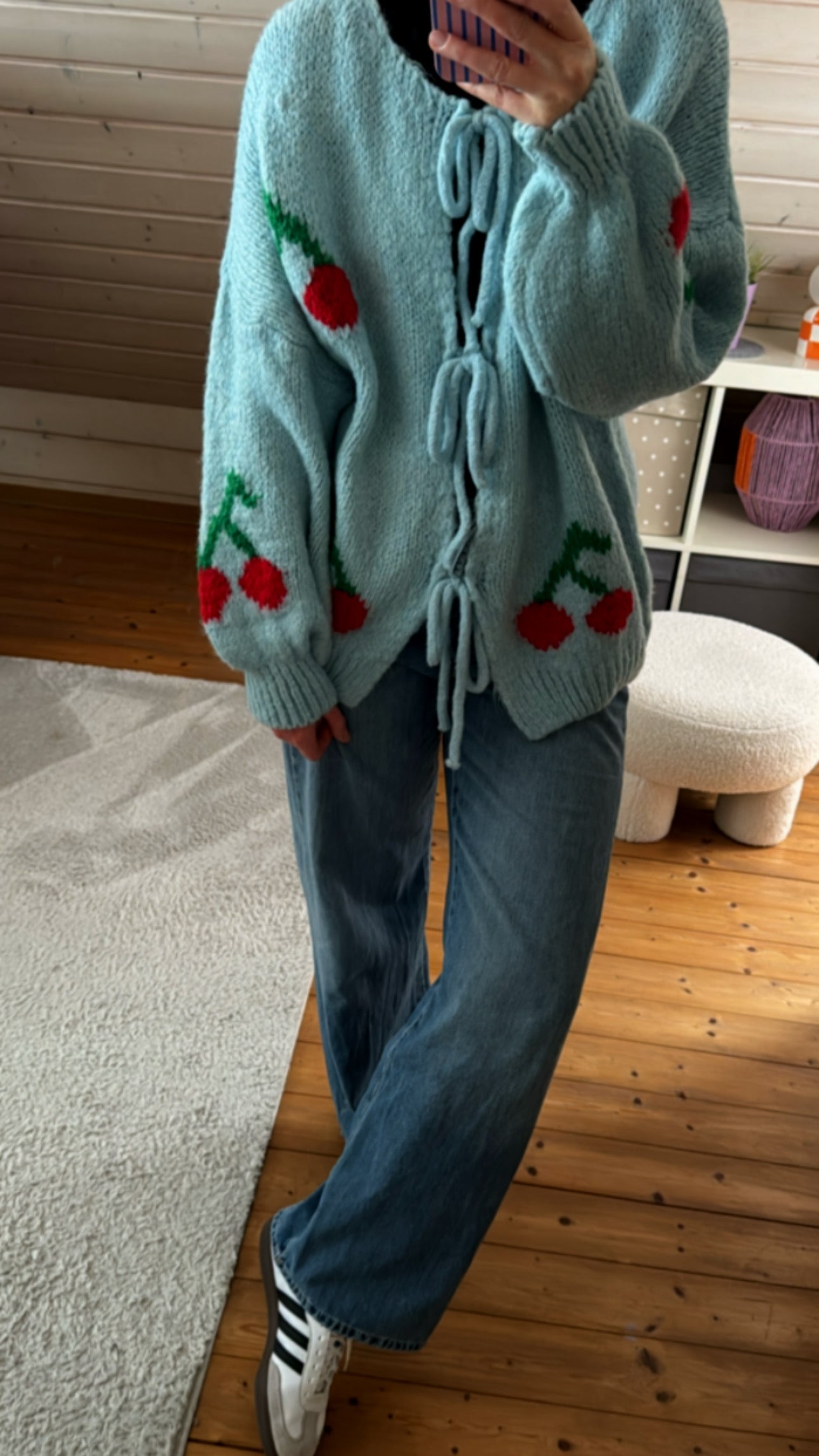 Cardigan CHERRY Onsesize