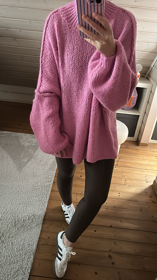 Strickpullover 4 Farben Oversized