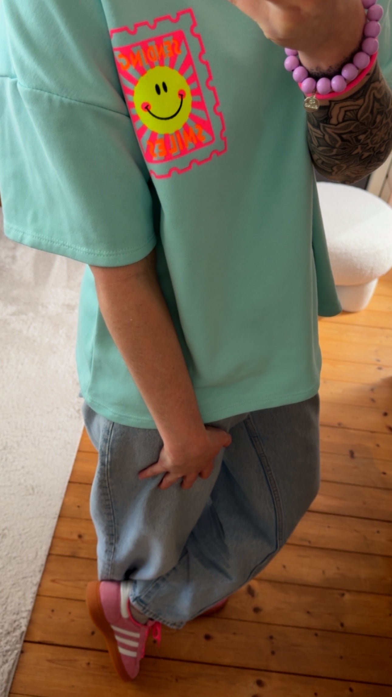 T-SHIRT FRENCH TERRY / RÜCKENPRINT