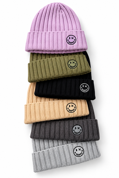 STRICKMÜTZE MÜTZE SMILE 6 Farben