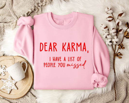 DAMEN UNISEX SWEATER KARMA